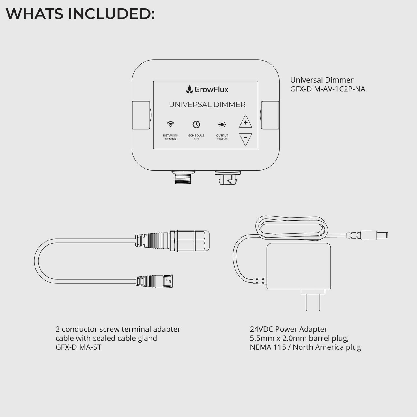 add-on Universal Dimmer - GrowFlux