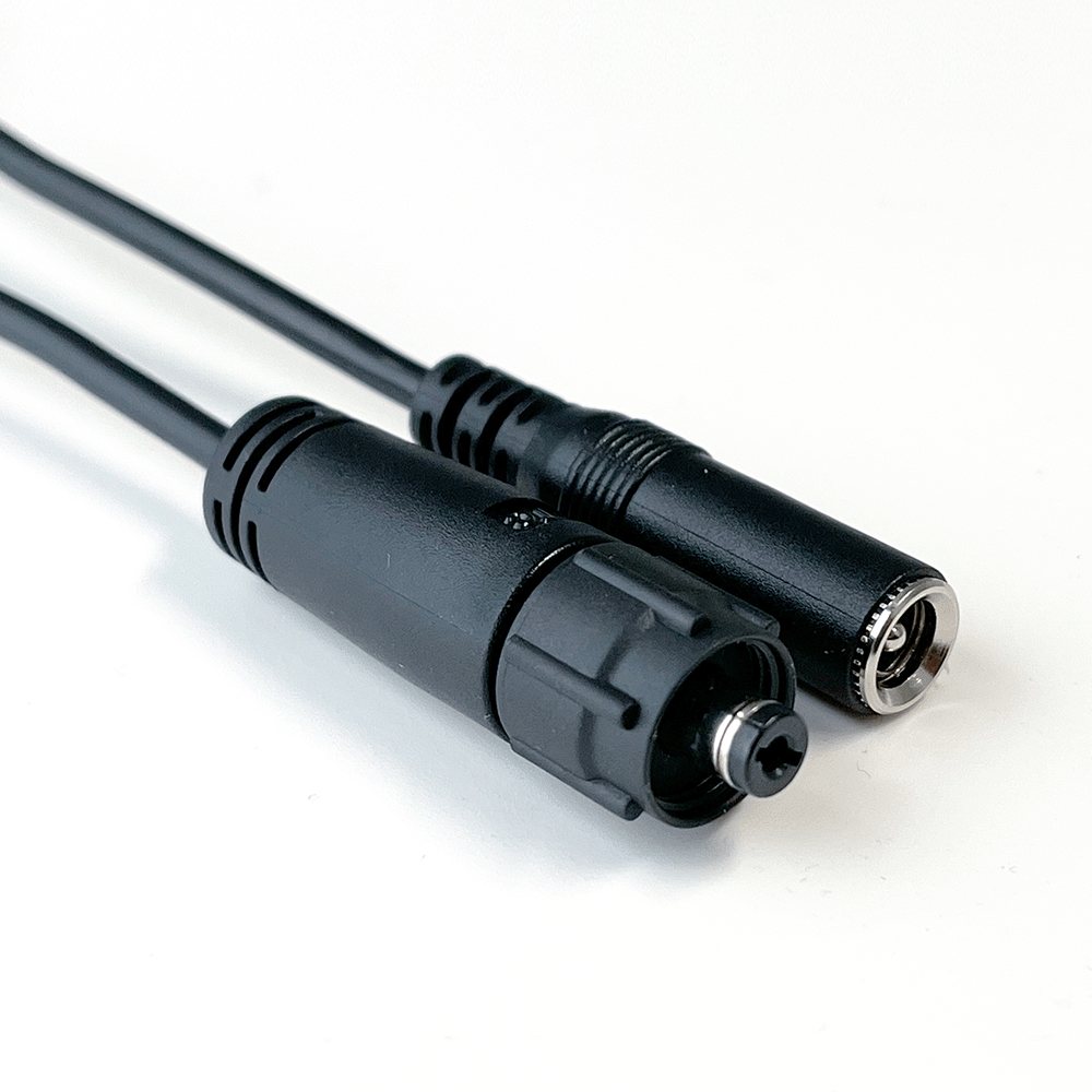 Waterproof power extension cable, 3 meters - GrowFlux