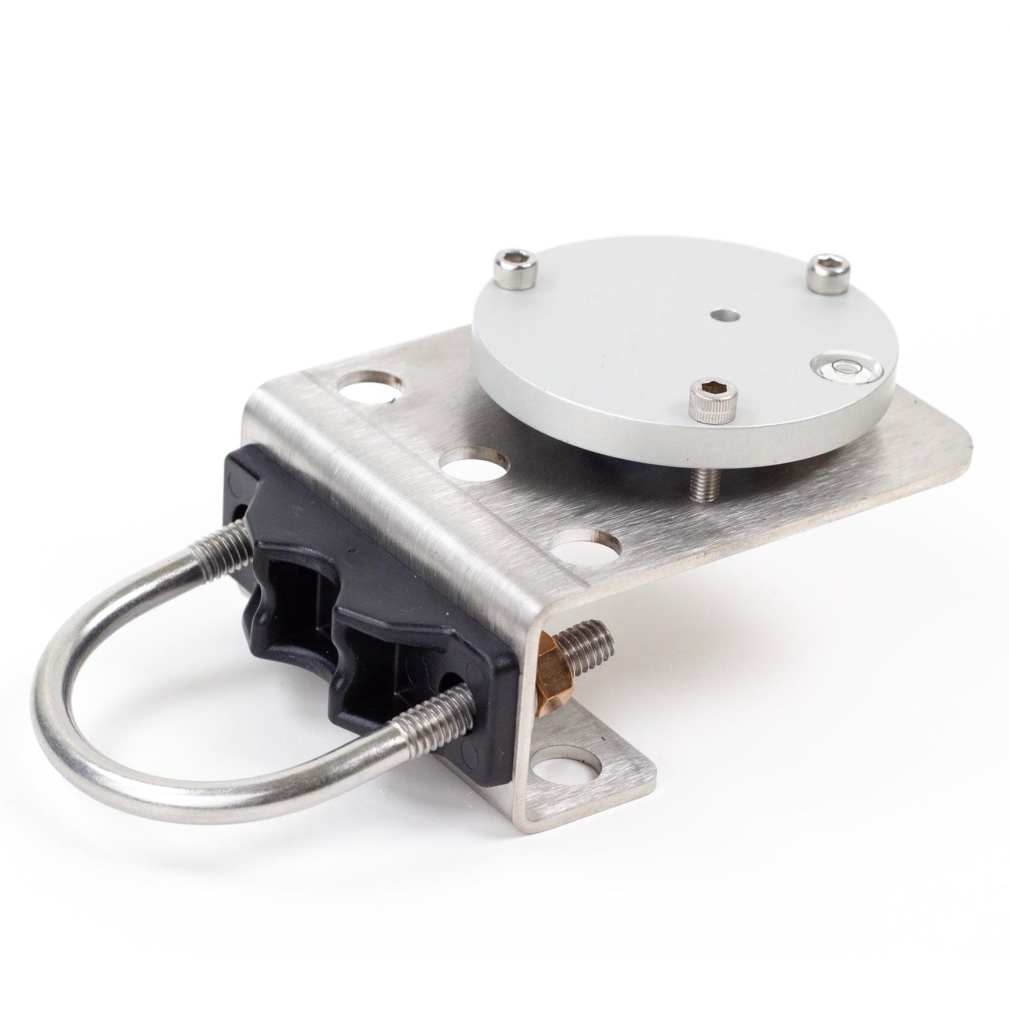 Mounting Bracket with Leveling Plate for Apogee Instruments ePAR sensor - GrowFlux