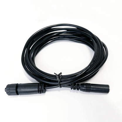 Waterproof power extension cable, 3 meters - GrowFlux